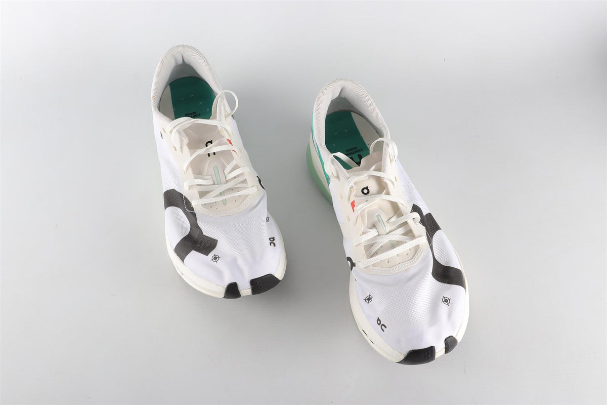 ON WHITE MEN'S MESH SNEAKERS UK 8.5