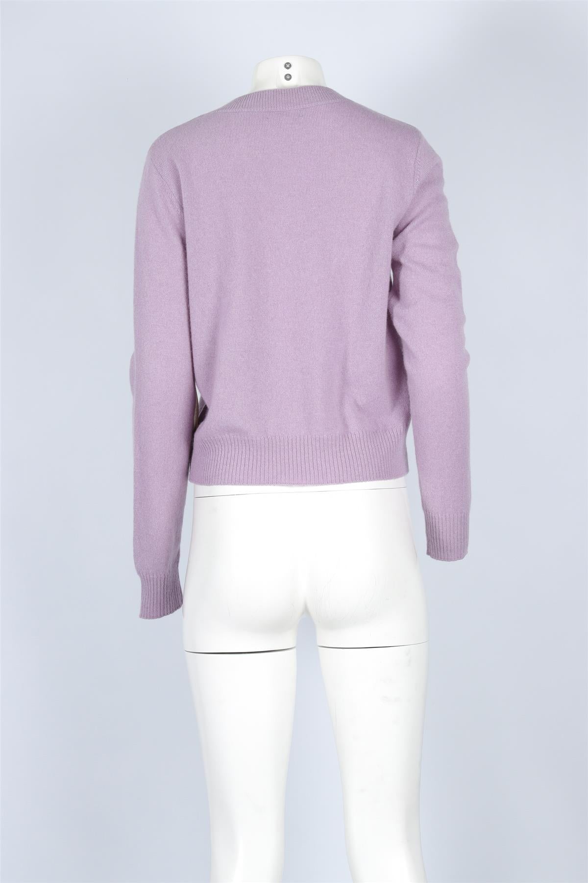 REFORMATION PURPLE CASHMERE SWEATER LARGE