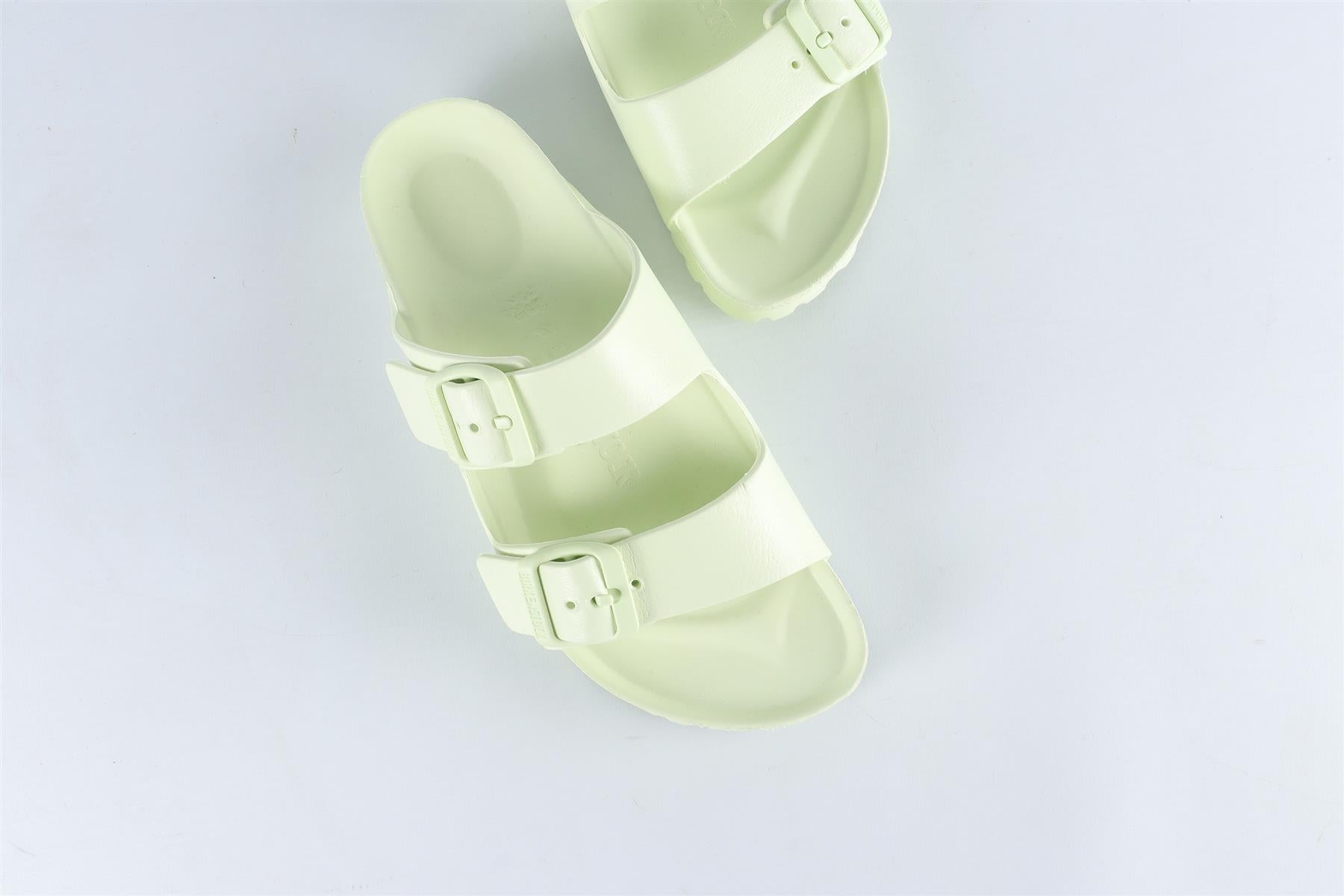 BIRKENSTOCKS GREEN KIDS GIRLS RUBBER SANDALS EU 35 UK 2.5 US 3.5