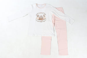 LA PERLA PINK KIDS GIRLS PYJAMA SET 12 YEARS