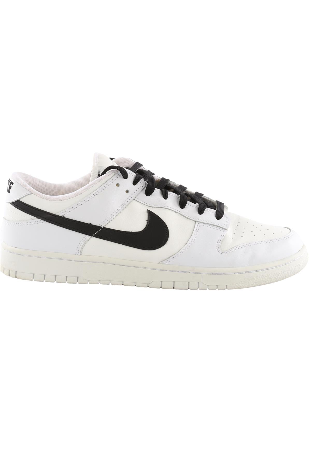 NIKE WHITE DUNK LOW REVERSE LOW MEN'S LEATHER SNEAKERS EU 47.5 UK 12 US 13