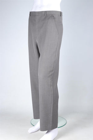ACNE STUDIOS GREY MEN'S WOOL STRAIGHT LEG PANTS IT 46 UK/US W30