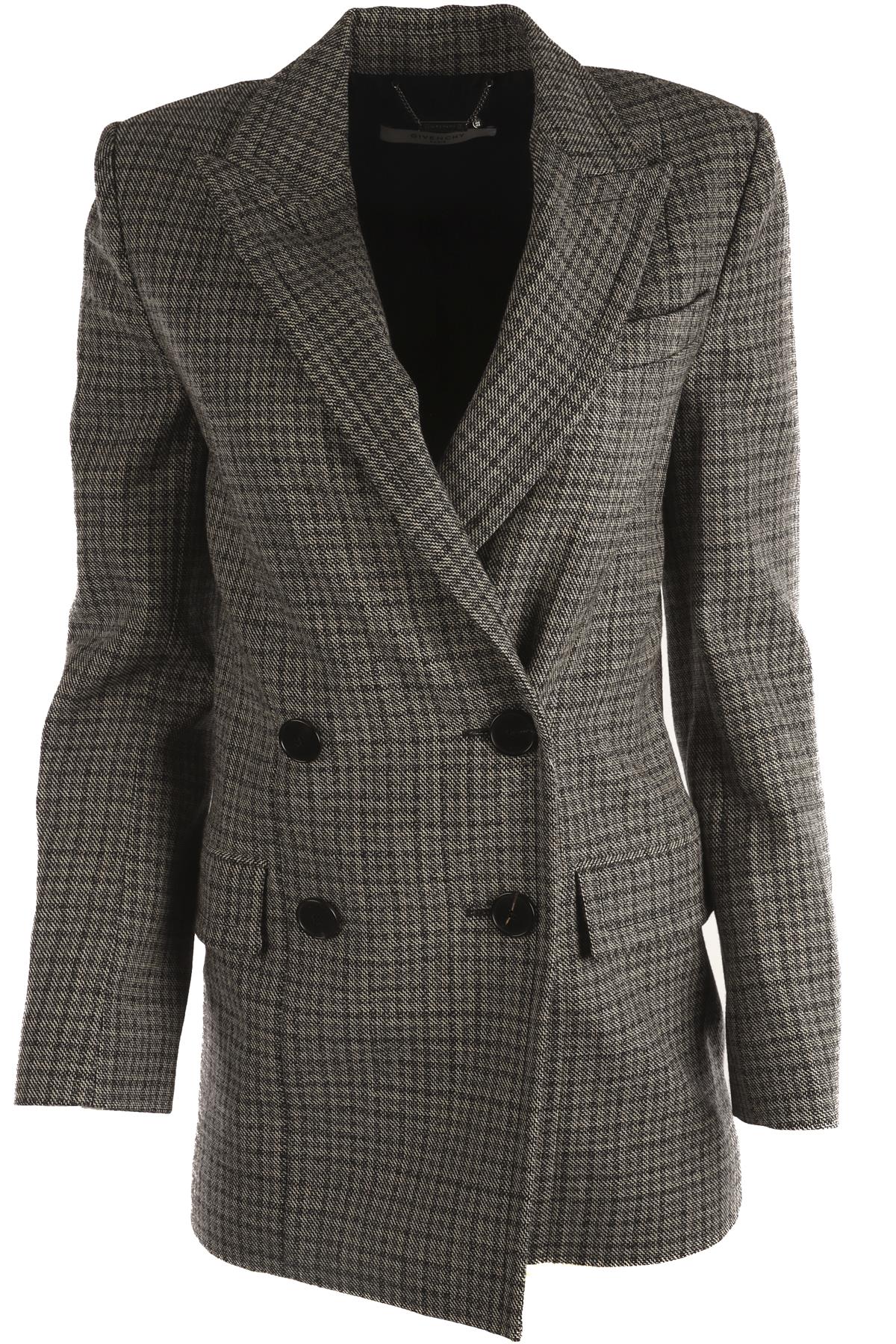 GIVENCHY GREY WOOL BLAZER FR 34 UK 6