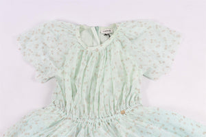 LANVIN GREEN KIDS GIRLS TULLE DRESS 10 YEARS