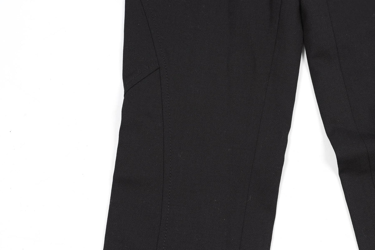 VERSACE VINTAGE WOOL BLEND SKINNY PANTS IT 38 UK 6