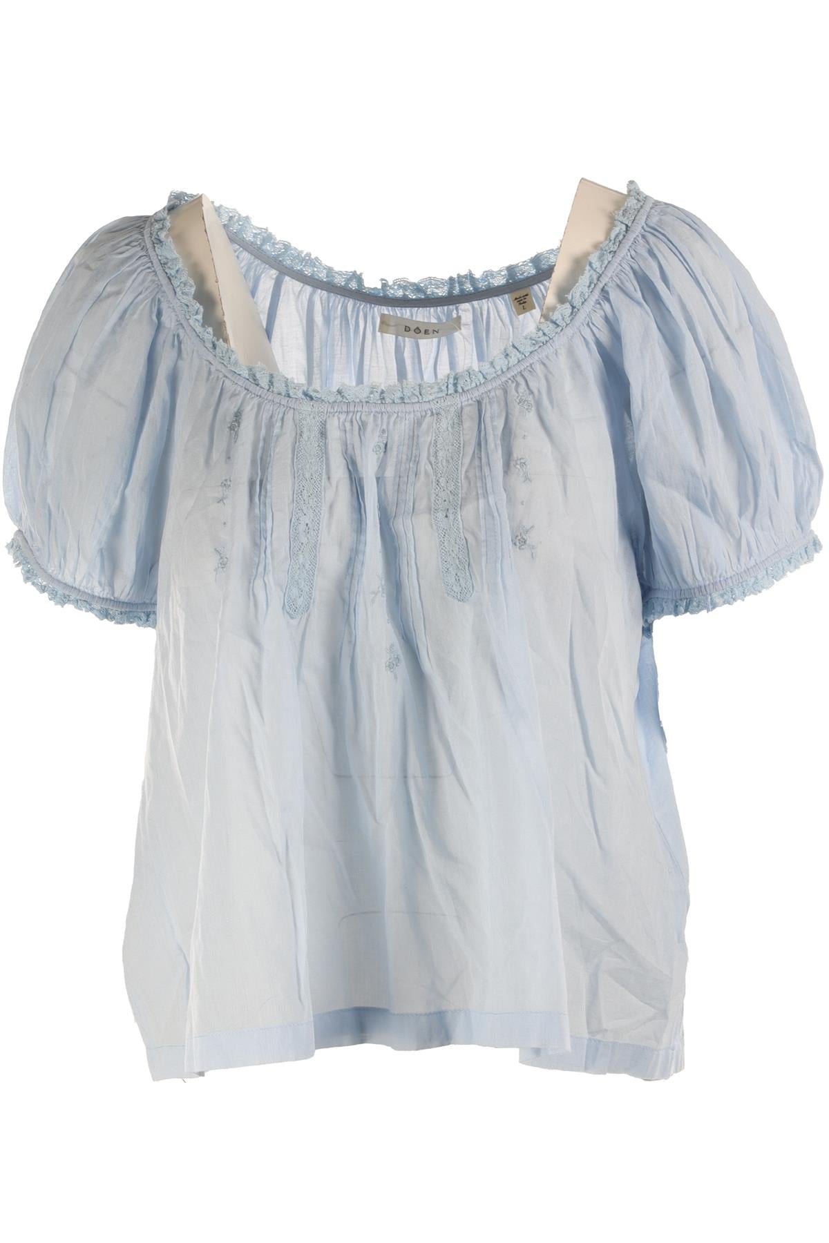 DOEN BLUE COTTON TOP LARGE