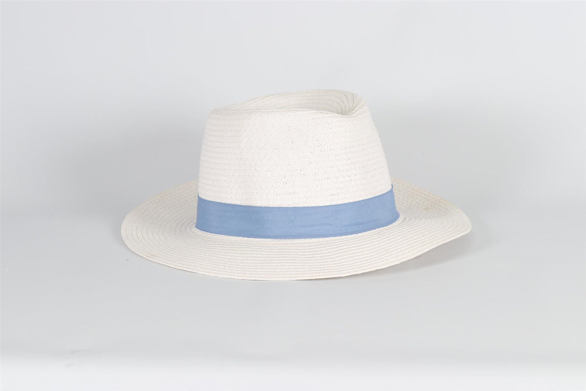 MELISSA ODABASH STRAW HAT ONE SIZE