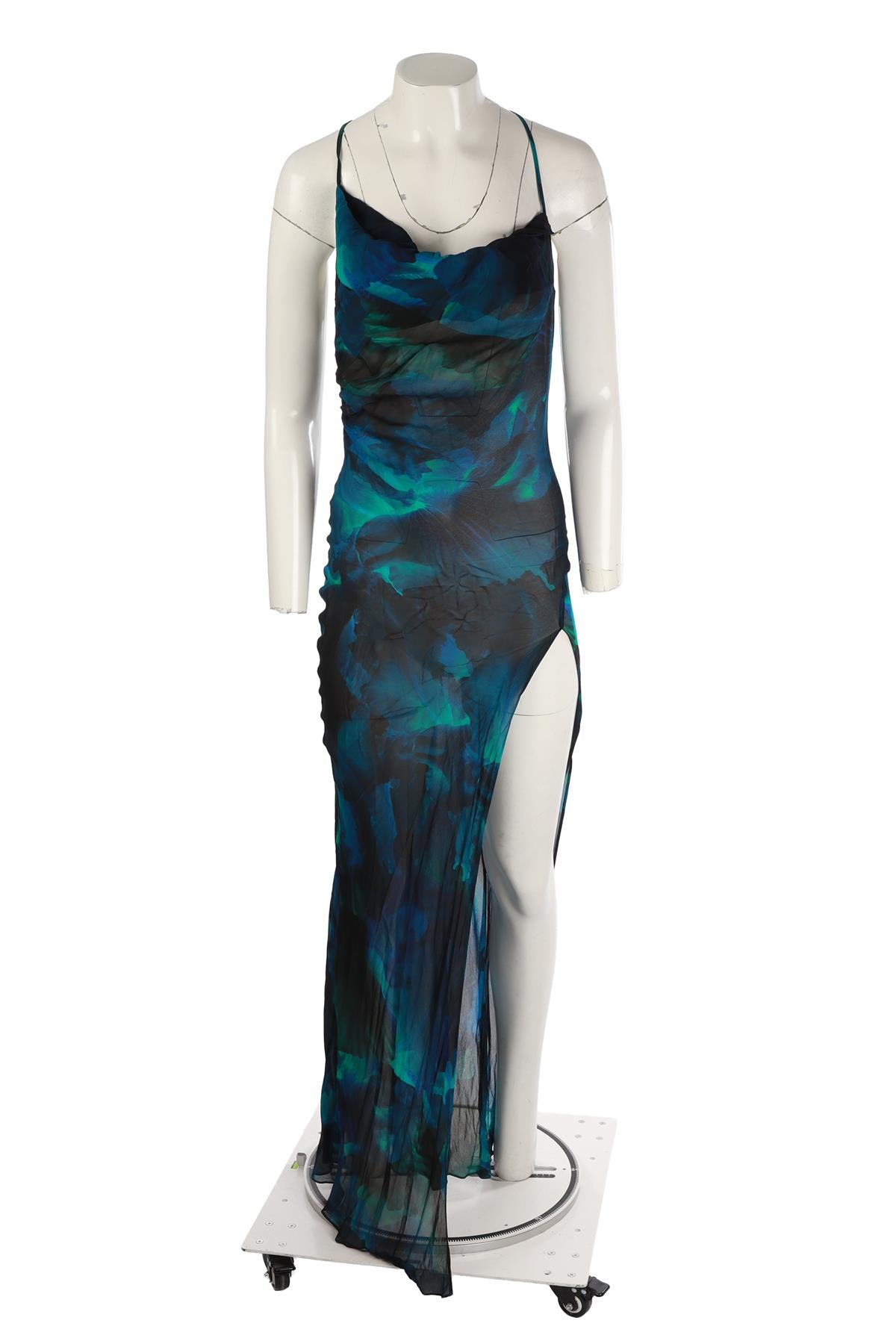 RAT & BOA MULTI CREPE MAXI DRESS XSMALL