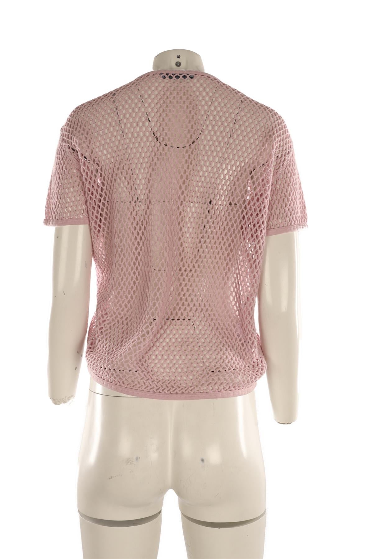 PRADA PINK COTTON TOP SMALL