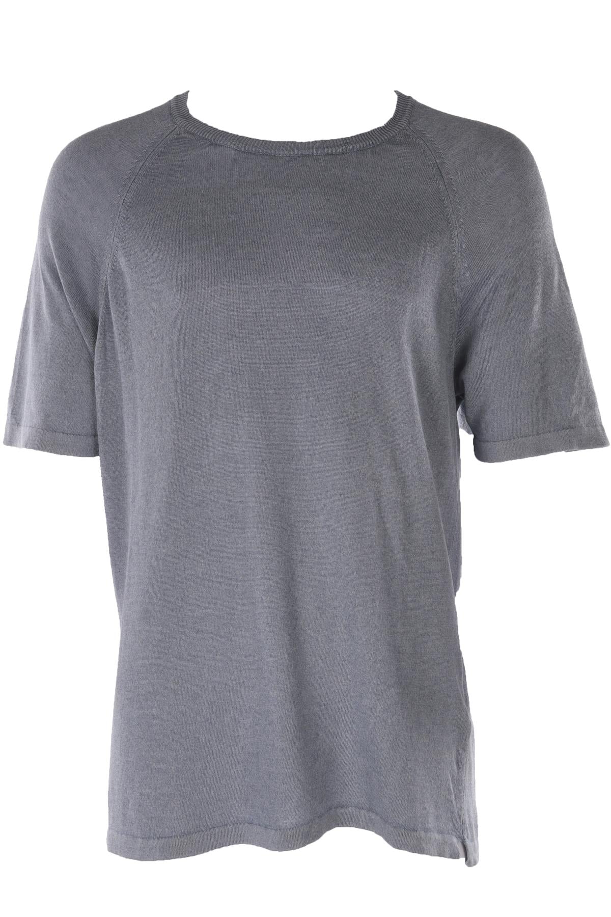 THOM SWEENEY BLUE MEN'S LINEN TOP IT 54 UK 44
