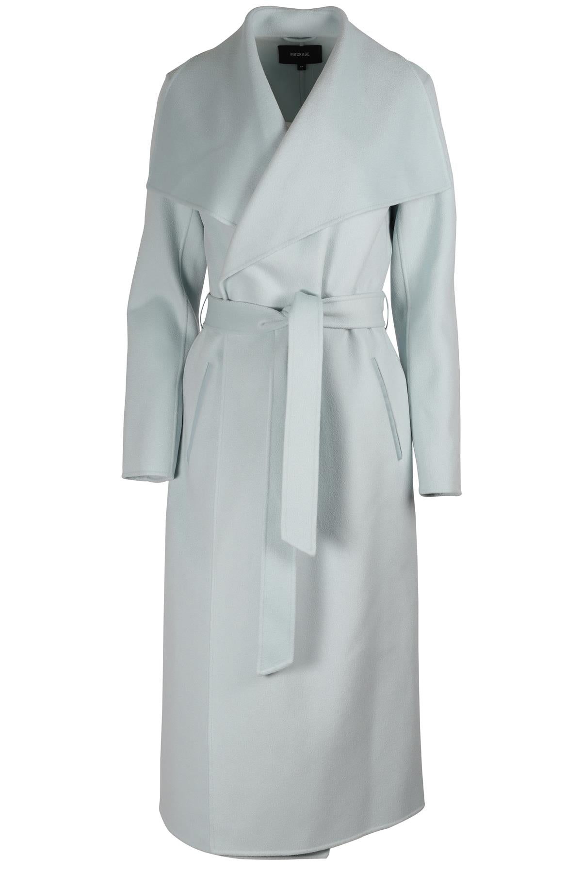 MACKAGE BLUE WOOL COAT SMALL