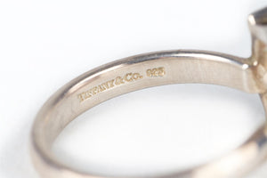 TIFFANY & CO + PALOMA PICASSO PINK SUGAR STACKS STERLING SILVER RING UK P