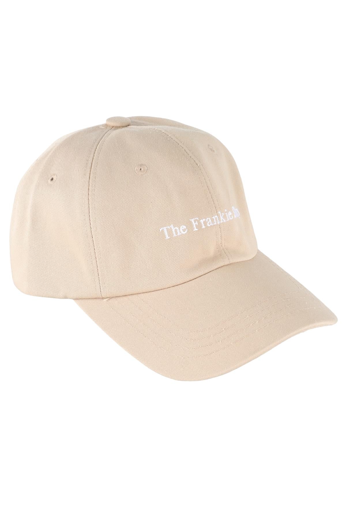 THE FRANKIE SHOP BEIGE COTTON BASEBALL CAP ONE SIZE
