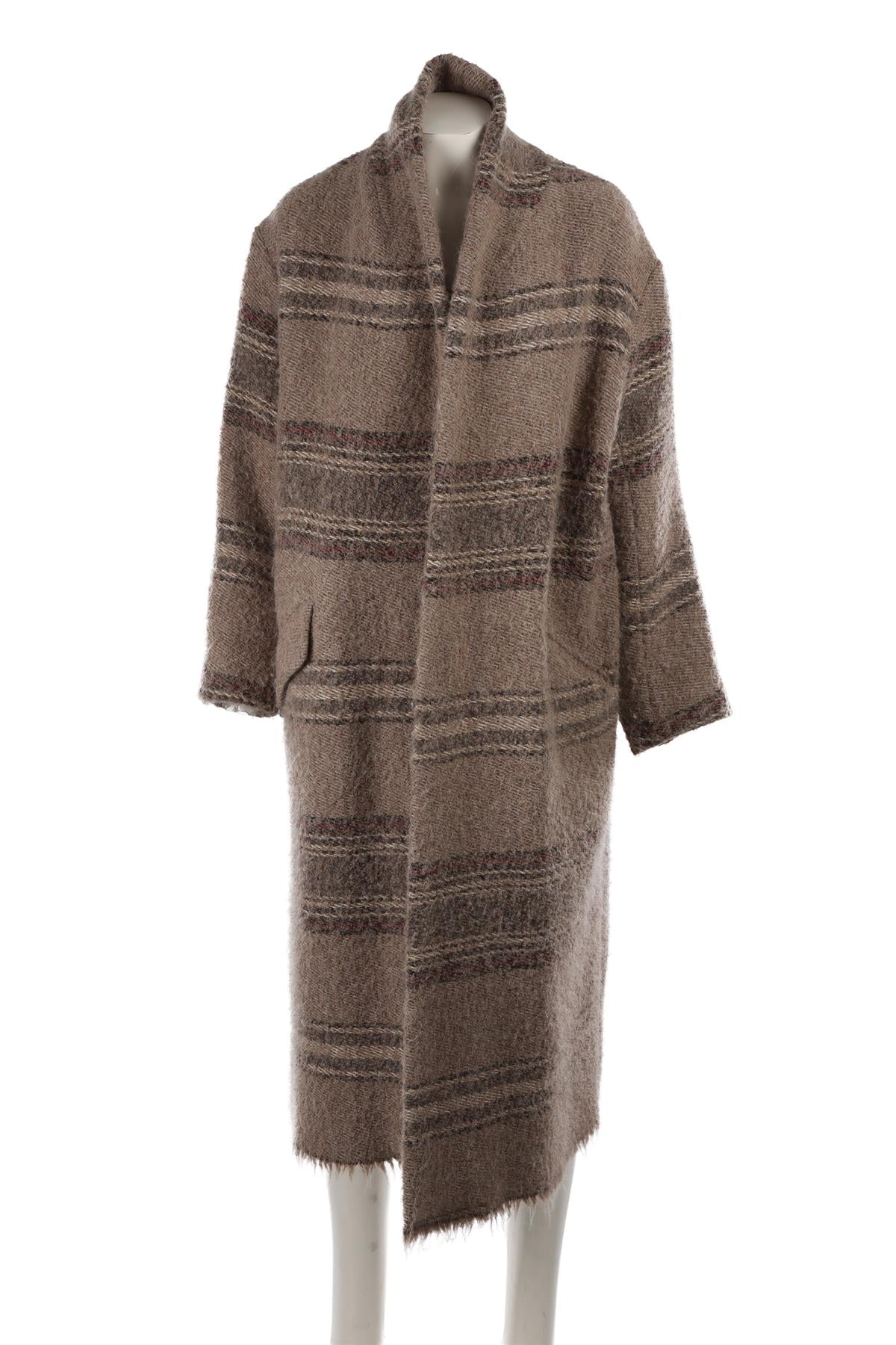 BEIGE WOOL COAT