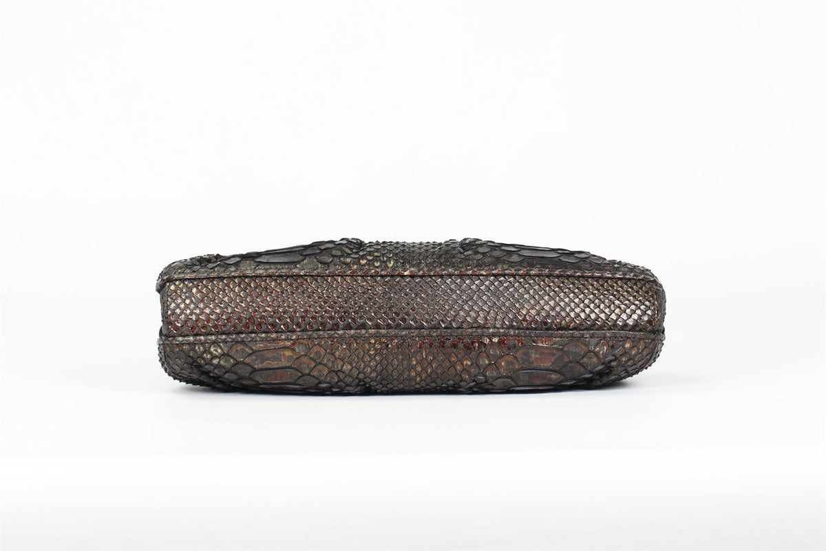 CHRISTIAN LOUBOUTIN SNAKESKIN CLUTHCH