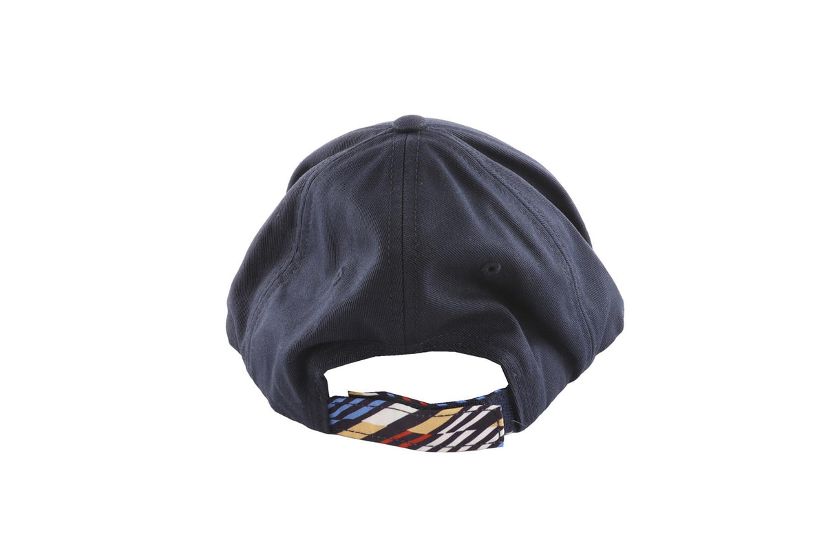 MISSONI NAVY COTTON BASEBALL CAP