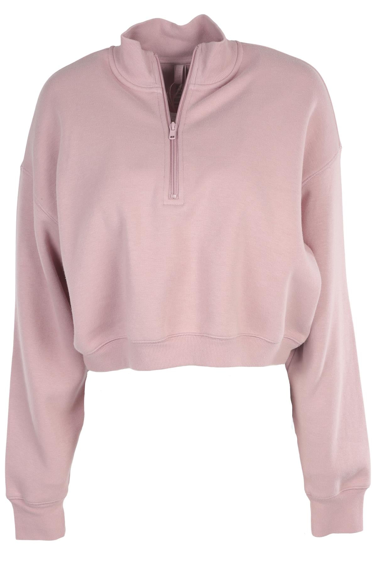 SKIMS PINK COTTON SWEATSHIRT MEDIUM