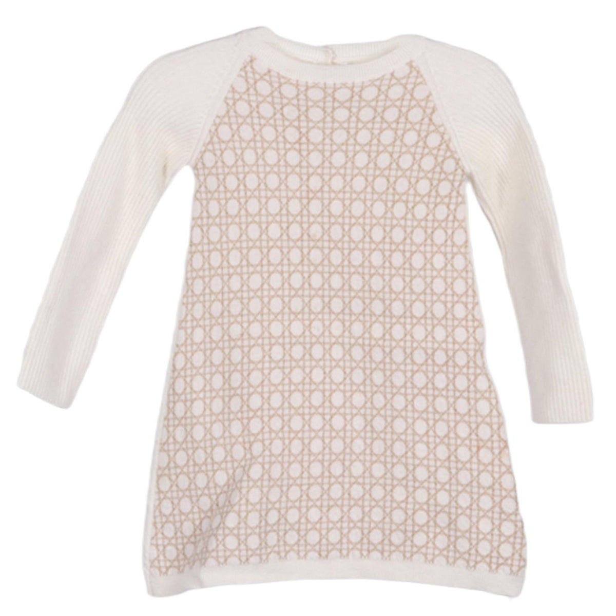 CHRISTIAN DIOR BABY GIRLS WOOL BLEND DRESS 36 MONTHS