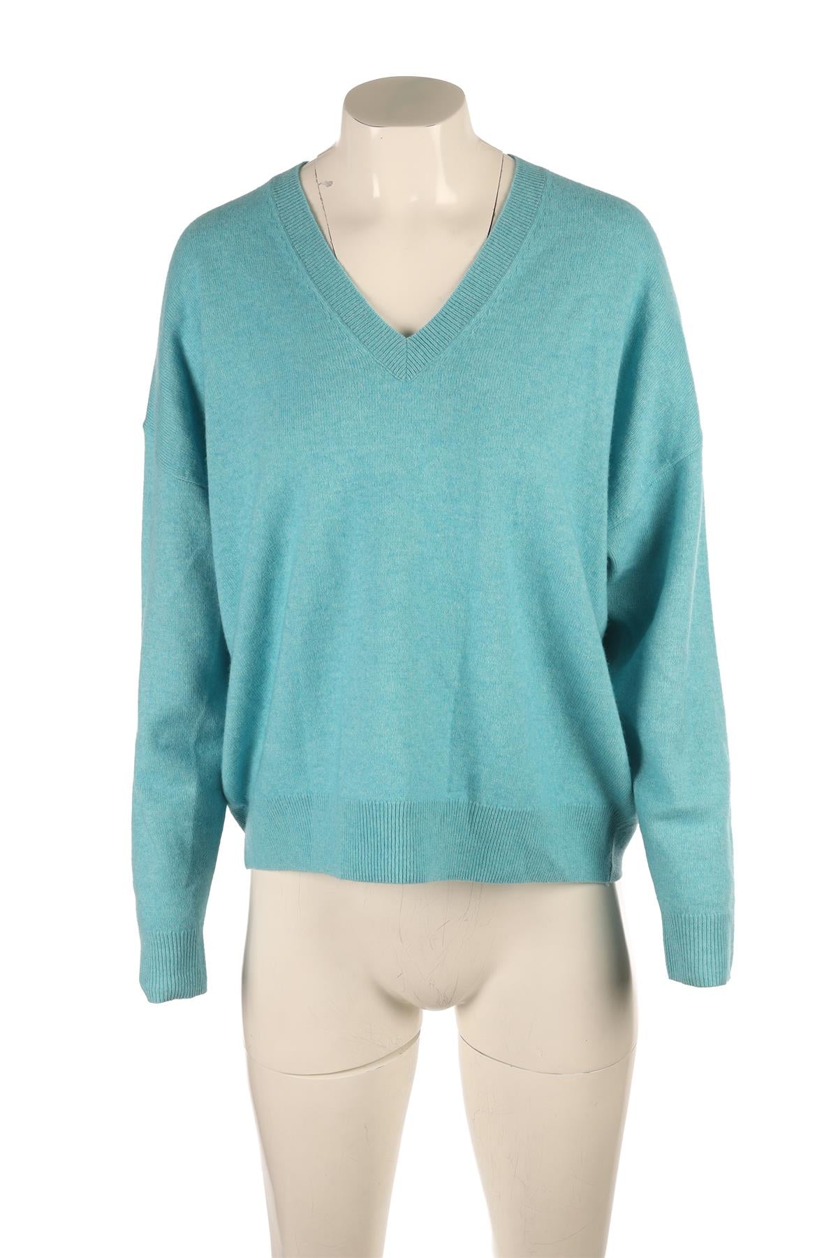 LESET BLUE WOOL SWEATER XSMALL