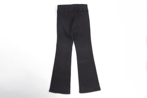 FRAME BLACK HIGH RISE FLARED JEANS UK 8-10