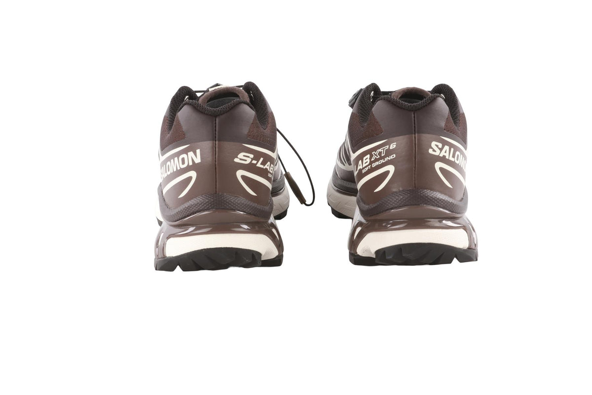 SALOMON BROWN XT-6 BLACK COFFEE SNEAKERS EU 39 1/3 UK 6 US 7.5