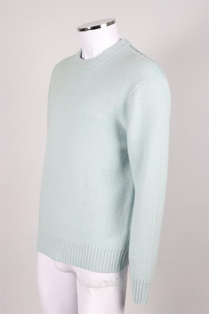 FRAME BLUE MEN'S CASHMERE SWEATER MEDIUM