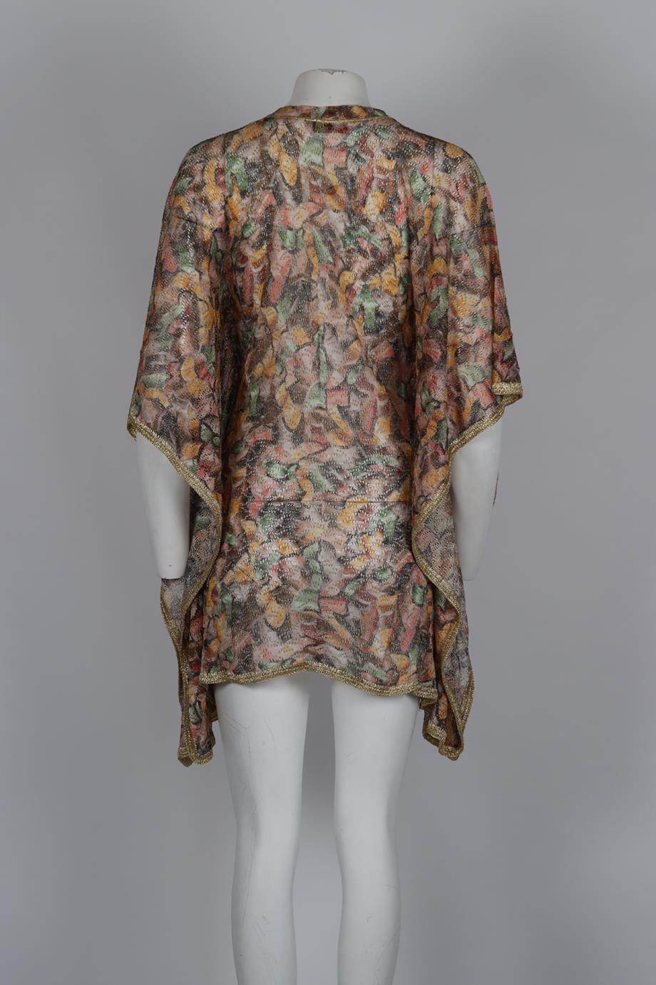 MISSONI MARE CROCHET KNIT KAFTAN MEDIUM