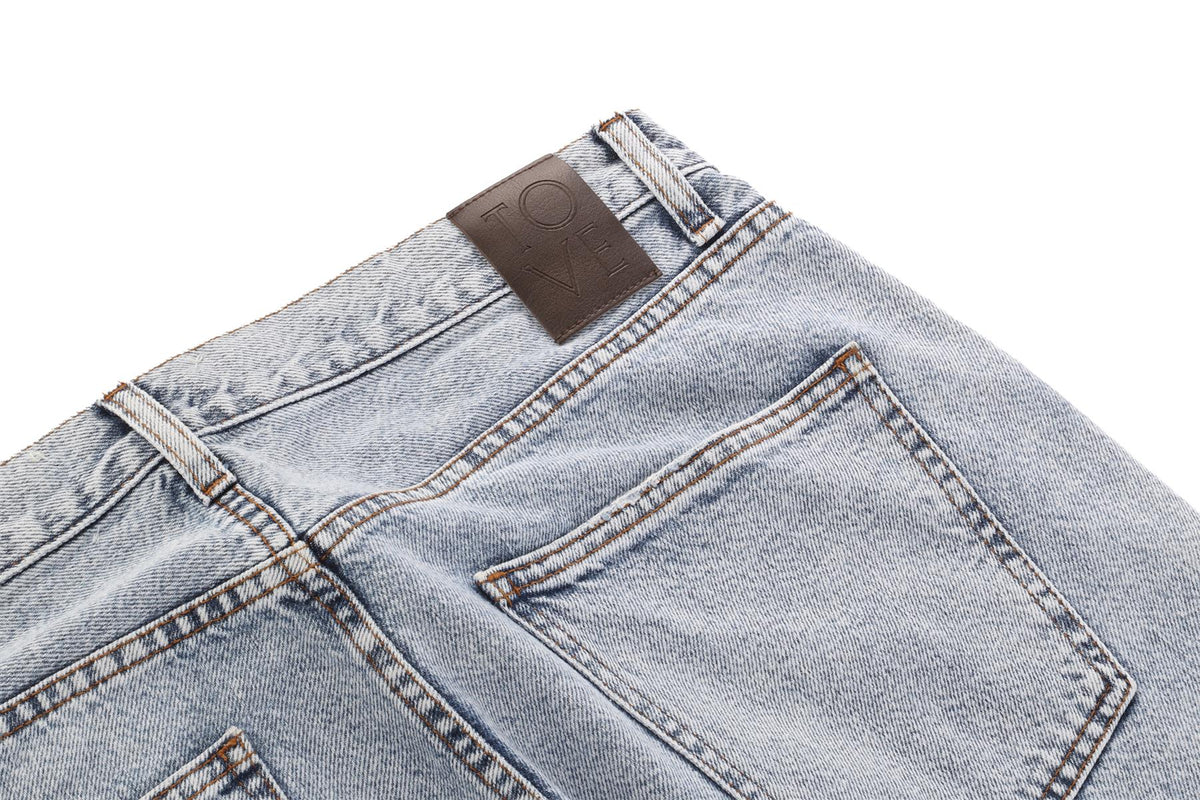 TOVE BLUE DENIM STRAIGHT LEG JEANS W30 UK 12
