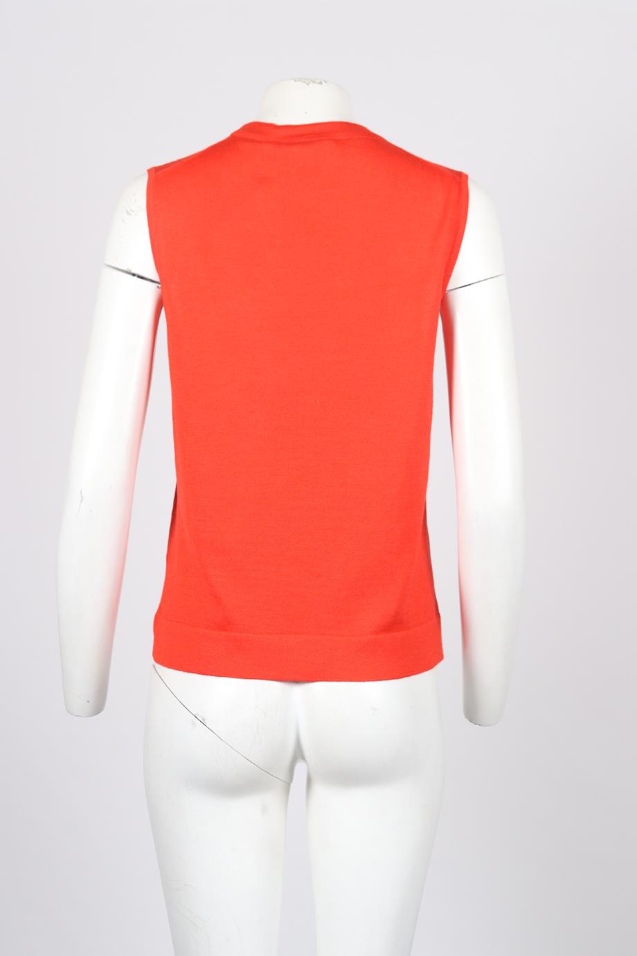 CAROLINA HERRERA CASHMERE BLEND SWEATER XLARGE