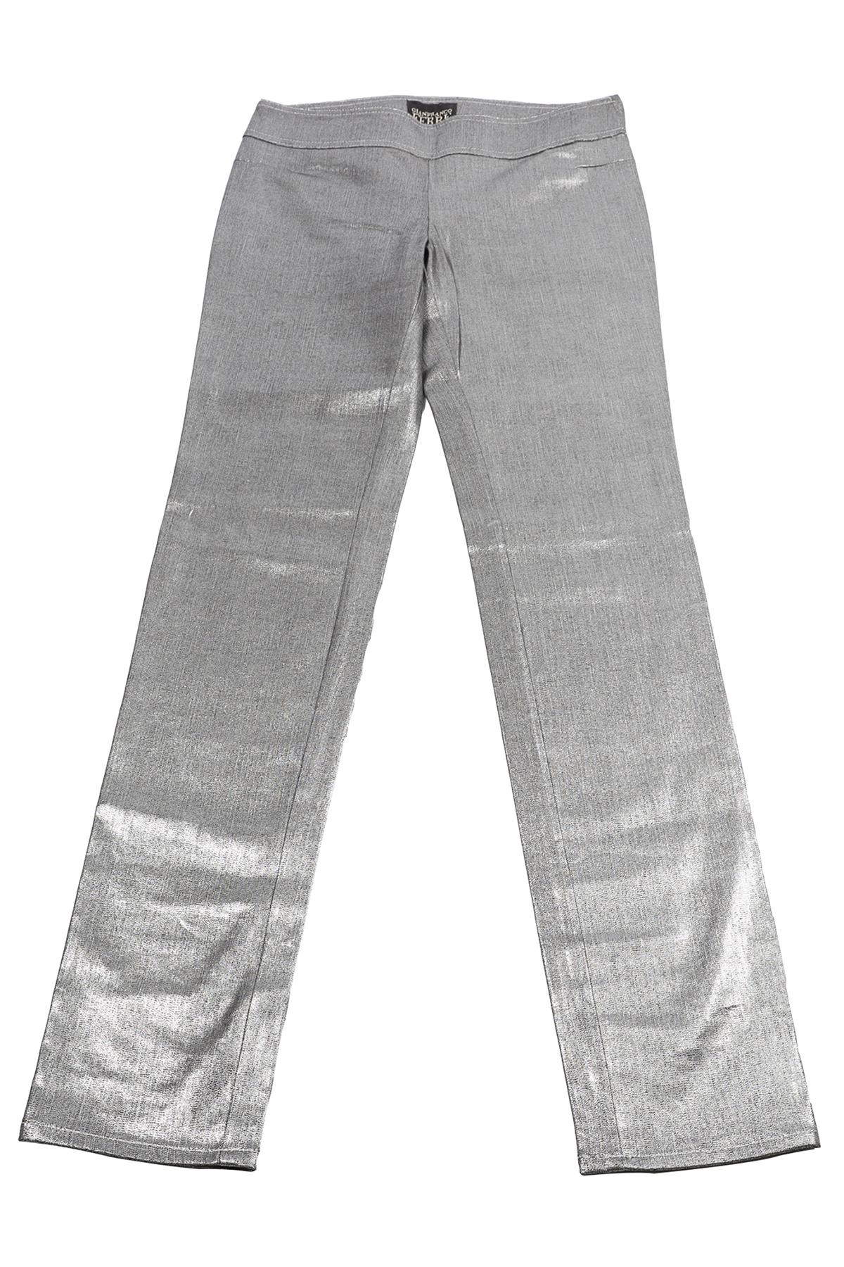 GIANFRANCO FERRE COTTON BLEND SKINNY PANTS IT 38 UK 6