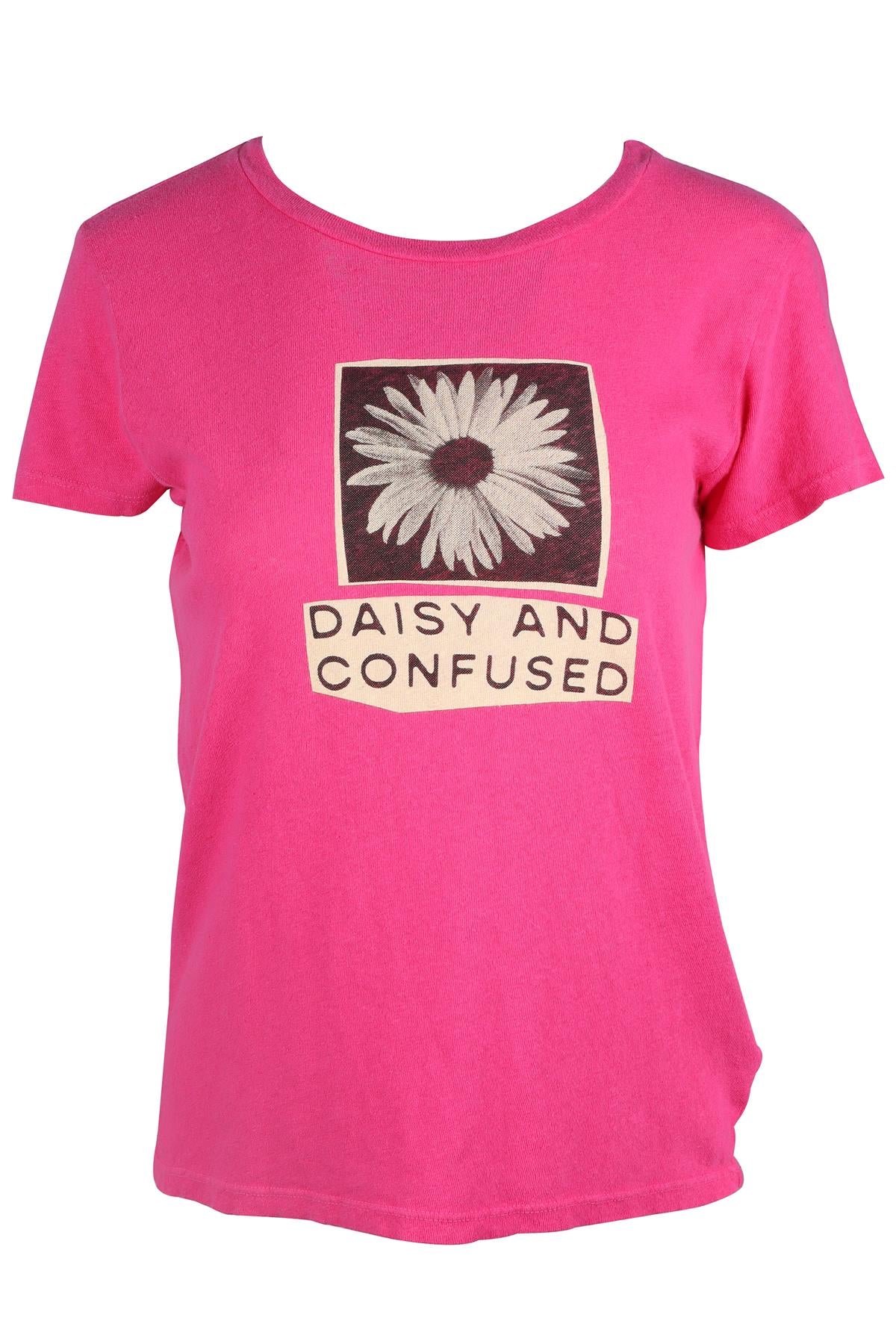 MOTHER PINK COTTON T-SHIRT SMALL