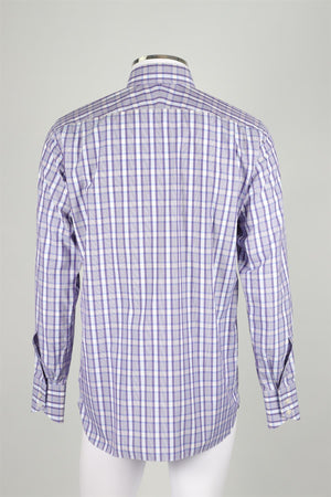 TOM FORD PURPLE MEN'S COTTON SHIRT EU 40 UK 40