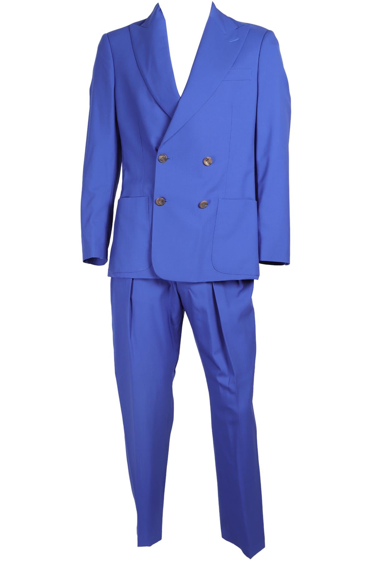 RICHARD JAMES BLUE MEN'S WOOL TWO PIECE SUIT SMALL