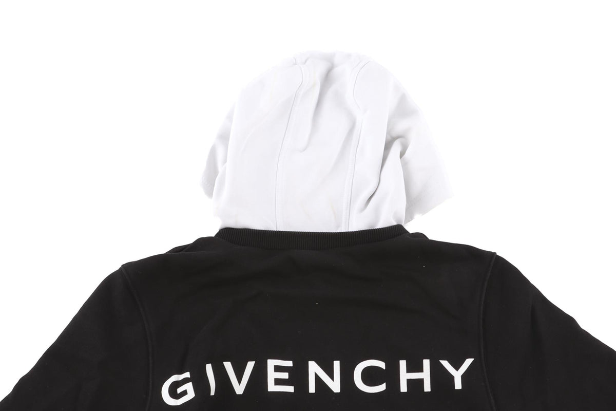 GIVENCHY BLACK KIDS BOYS HOODIE 12 YEARS