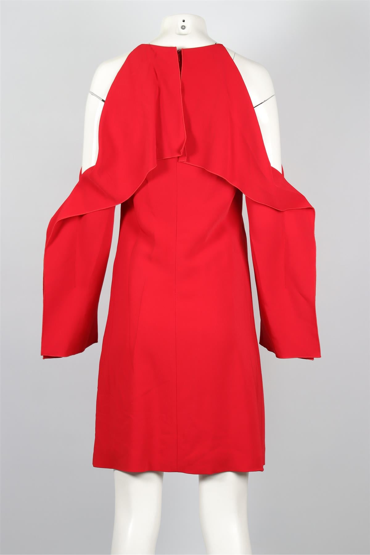 ROSETTA GETTY RED MINI DRESS UK 8