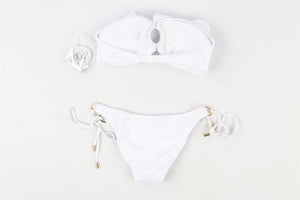 MELISSA ODABASH WHITE BIKINI UK 10