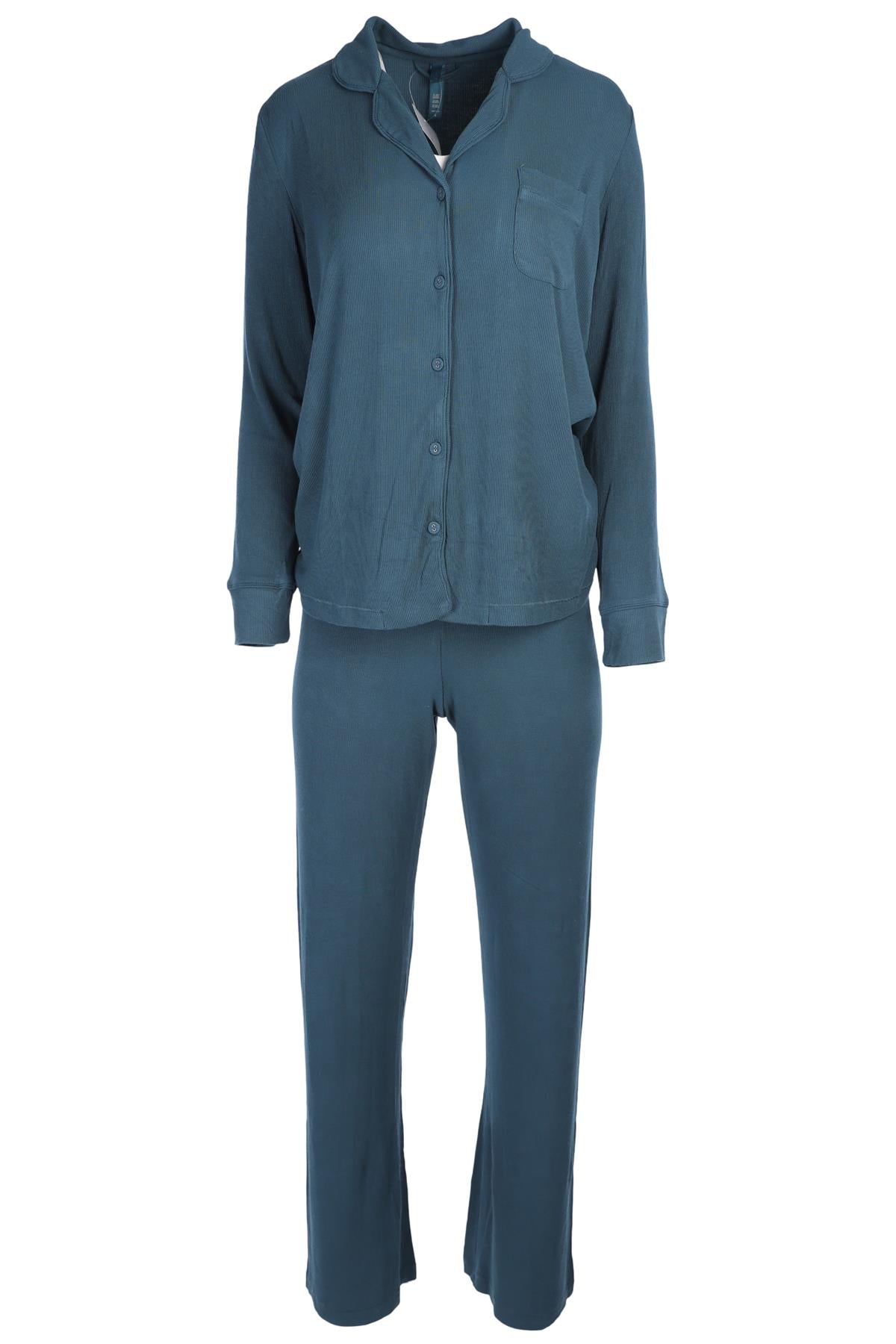 SKIMS GREEN PYJAMA SET SMALL