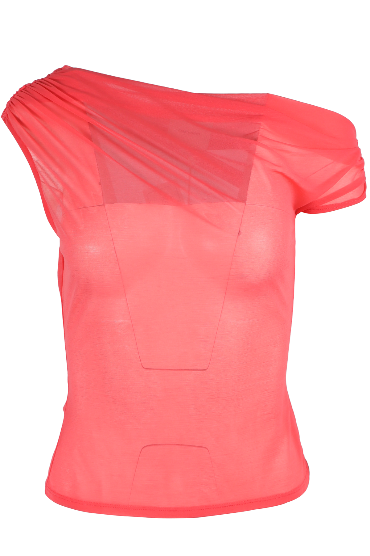 REFORMATION PINK MESH TOP XSMALL