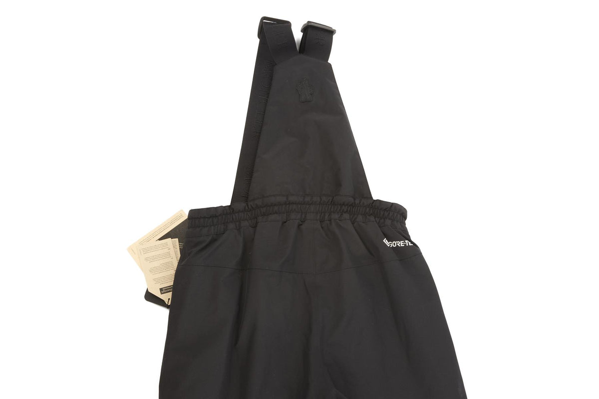 MONCLER BLACK KIDS GIRLS SALOPETTES 12 YEARS