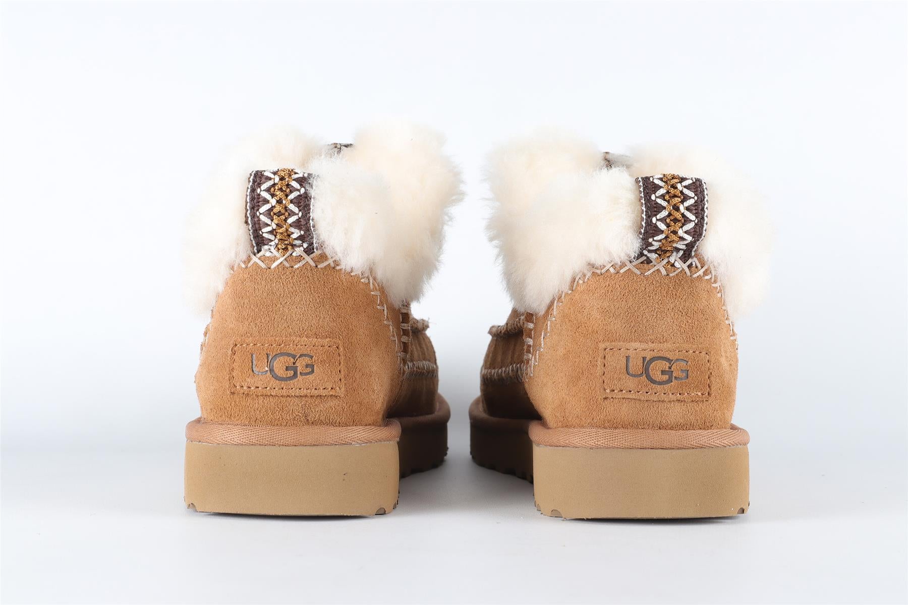 UGG TAN CLASSIC ULTRA MINI ALPINE BOOTS EU 39 UK 6 US 8