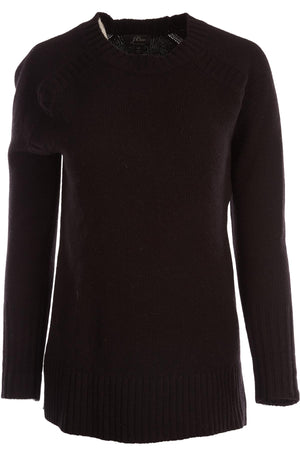 J.CREW BLACK CASHMERE SWEATER XSMALL