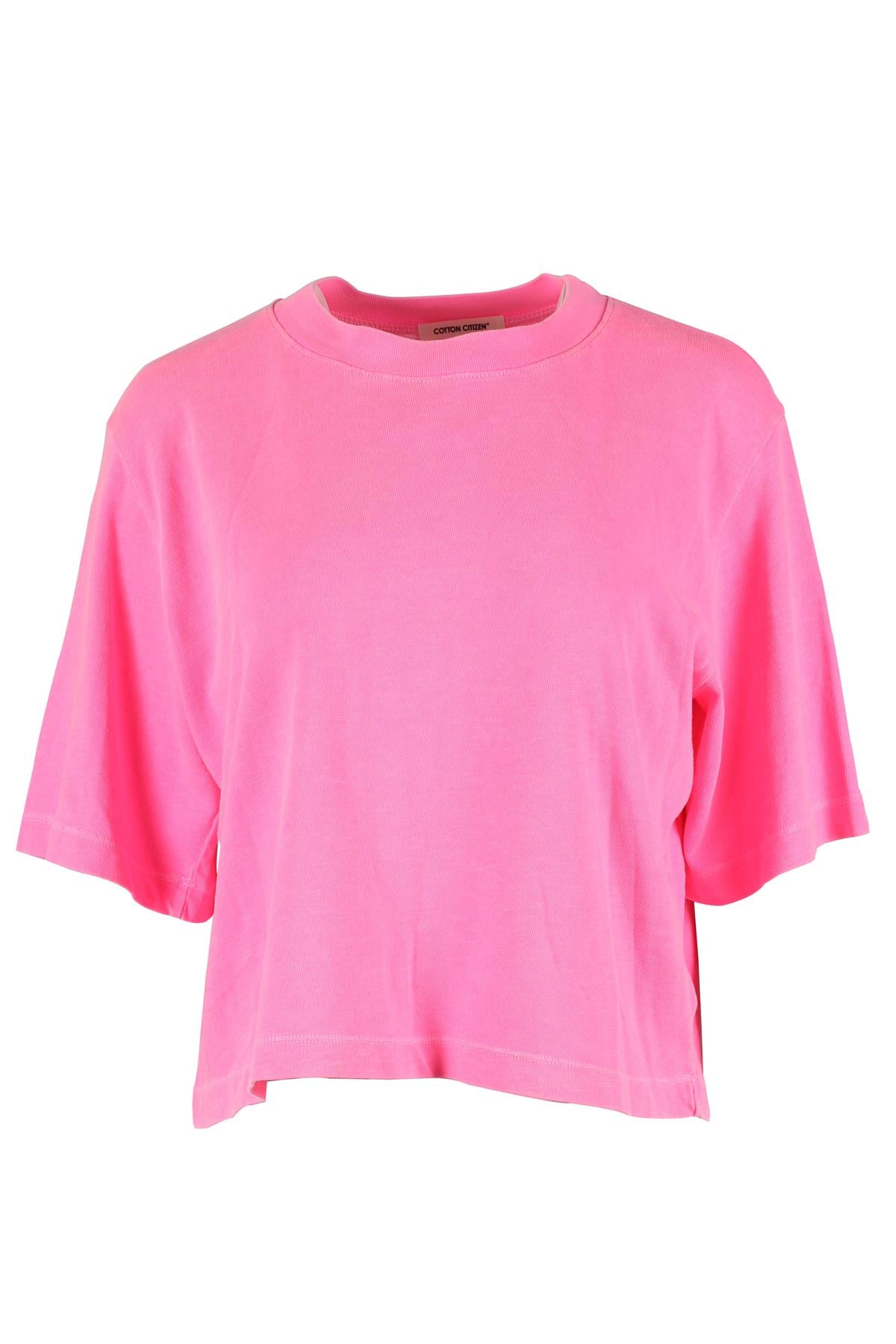 COTTON CITIZEN PINK COTTON T-SHIRT SMALL