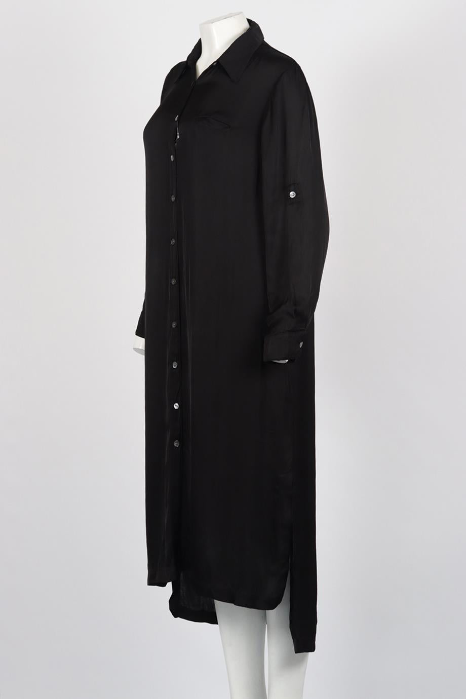 RAQUEL ALLEGRA COTTON BLEND MIDI DRESS UK 10