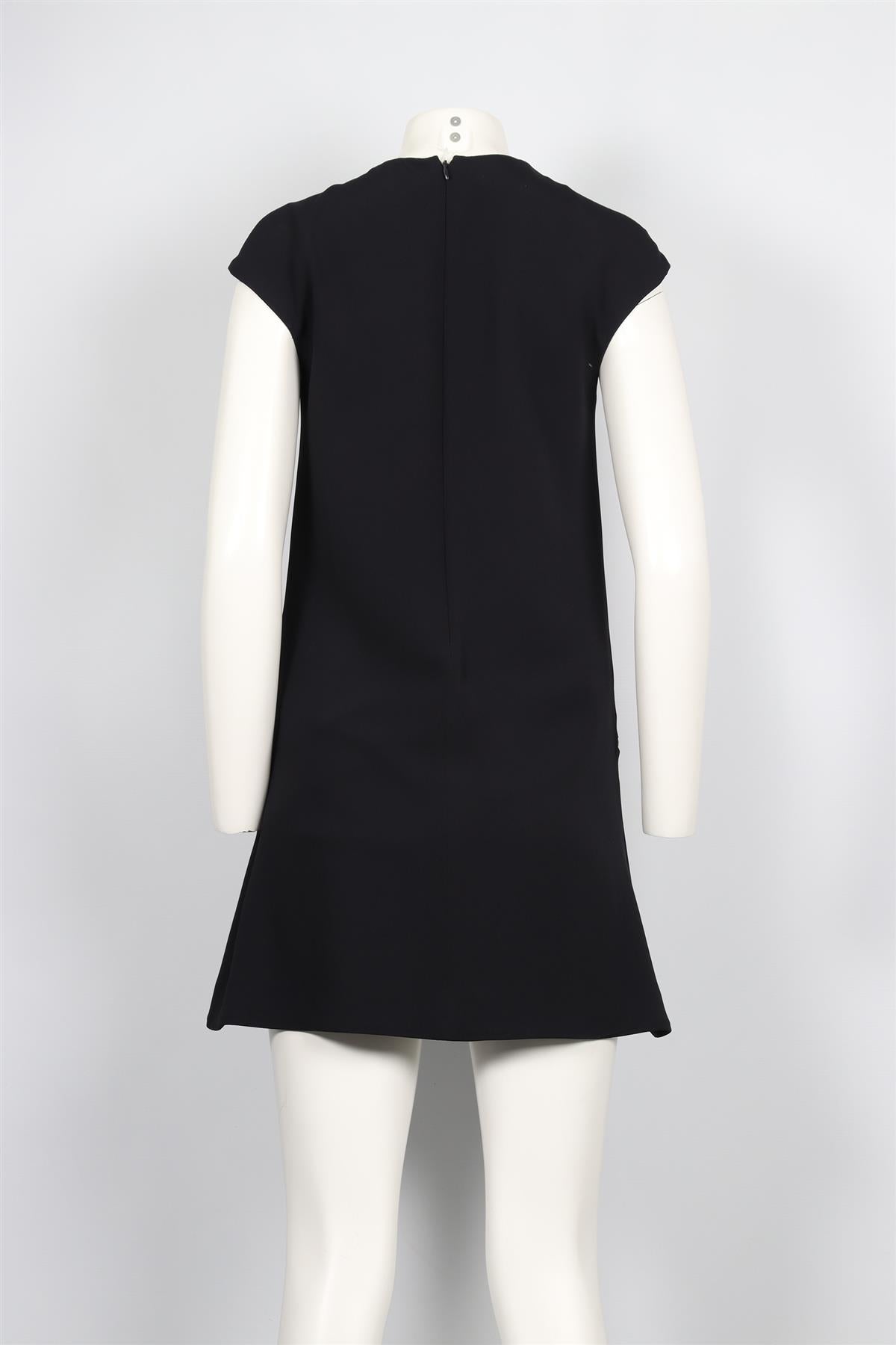 STELLA MCCARTNEY NAVY CREPE MINI DRESS IT 40 UK 8