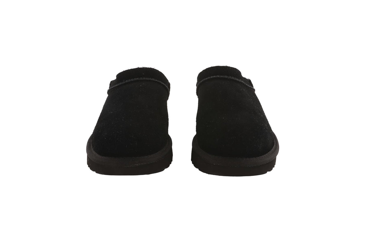 UGG BLACK SUEDE SLIPPERS EU 37 UK 4 US 6