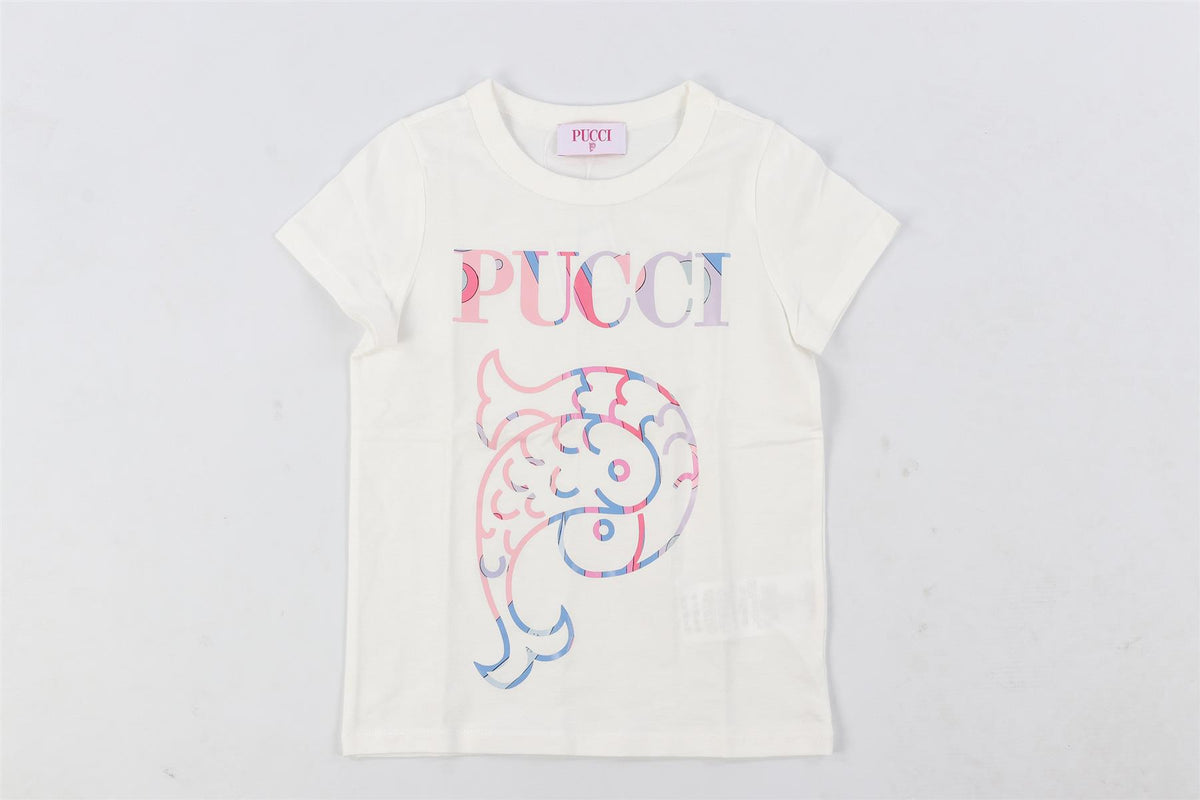 PUCCI WHITE GIRLS TOP 6 YEARS