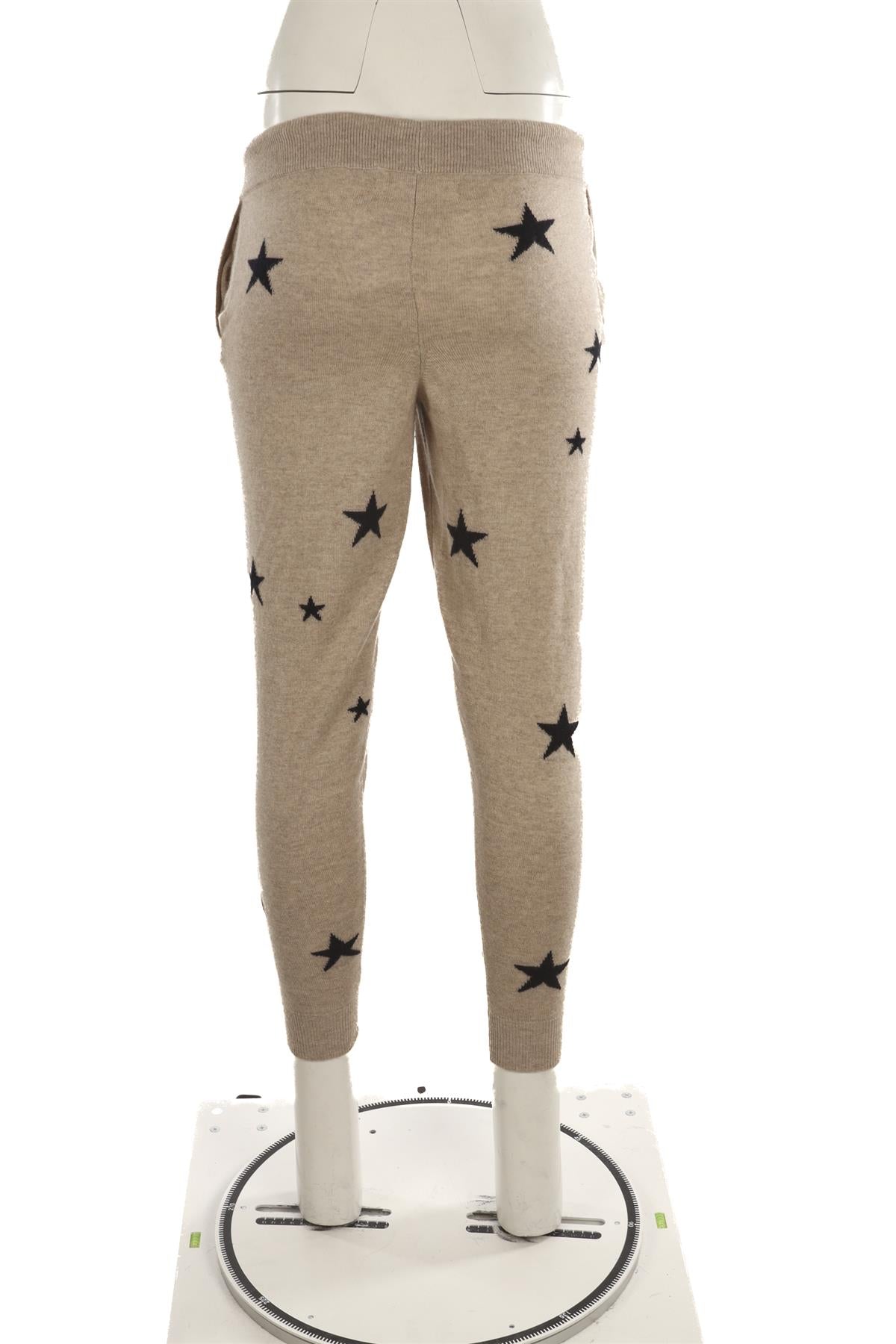 CHINTI & PARKER BEIGE CASHMERE TAPERED PANTS XSMALL