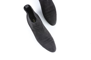 PRADA BLACK SUEDE ANKLE BOOTS EU 38 UK 5 US 8