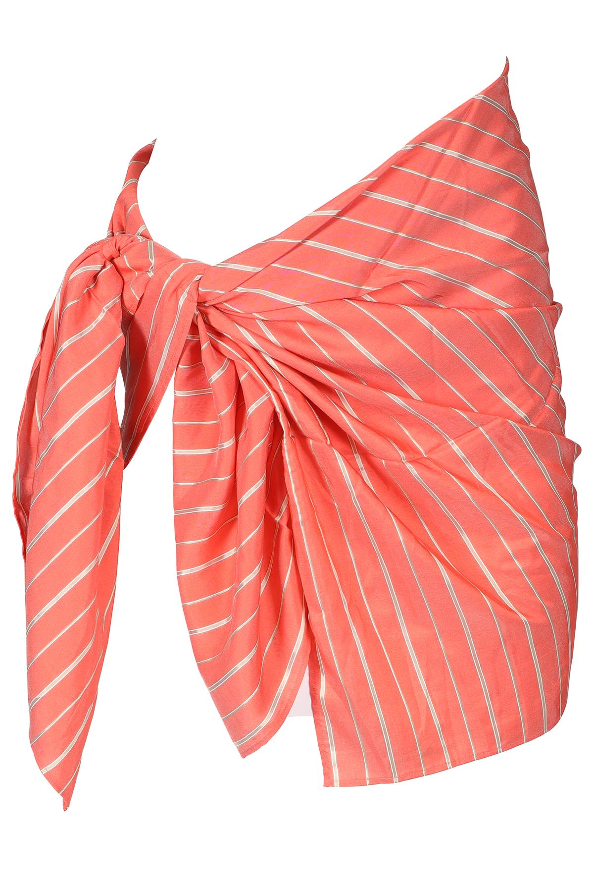 ERES ORANGE SILK SARONG ONE SIZE