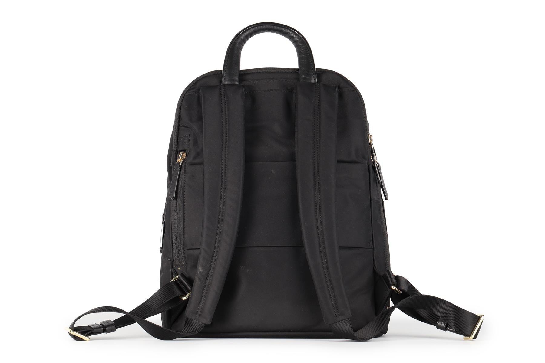 TUMI BLACK SHELL BACKPACK